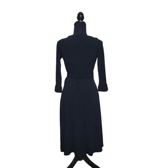 ABS Allen Schwartz 3/4 Sleeve Midi Wrap Dress - Picture 2 of 10